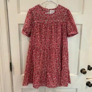 Hyacinth House by Tuckernuck Floral Quinn Dress size Medium pink floral
